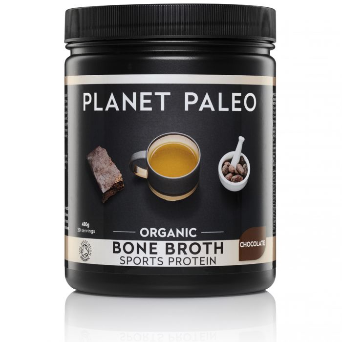 Bone Broth Sport Protein Chocolate Bio 480gr