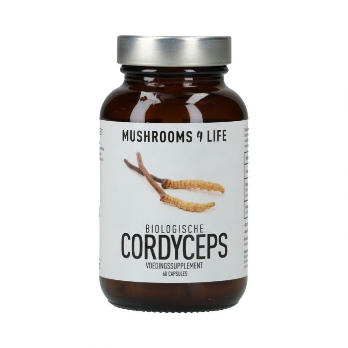Cordyceps Paddenstoelen Capsules Bio